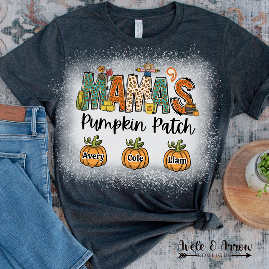 Mama's Pumpkin Patch Bleach Tee