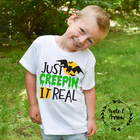 Just Creepin' It Real Youth Graphic Tee